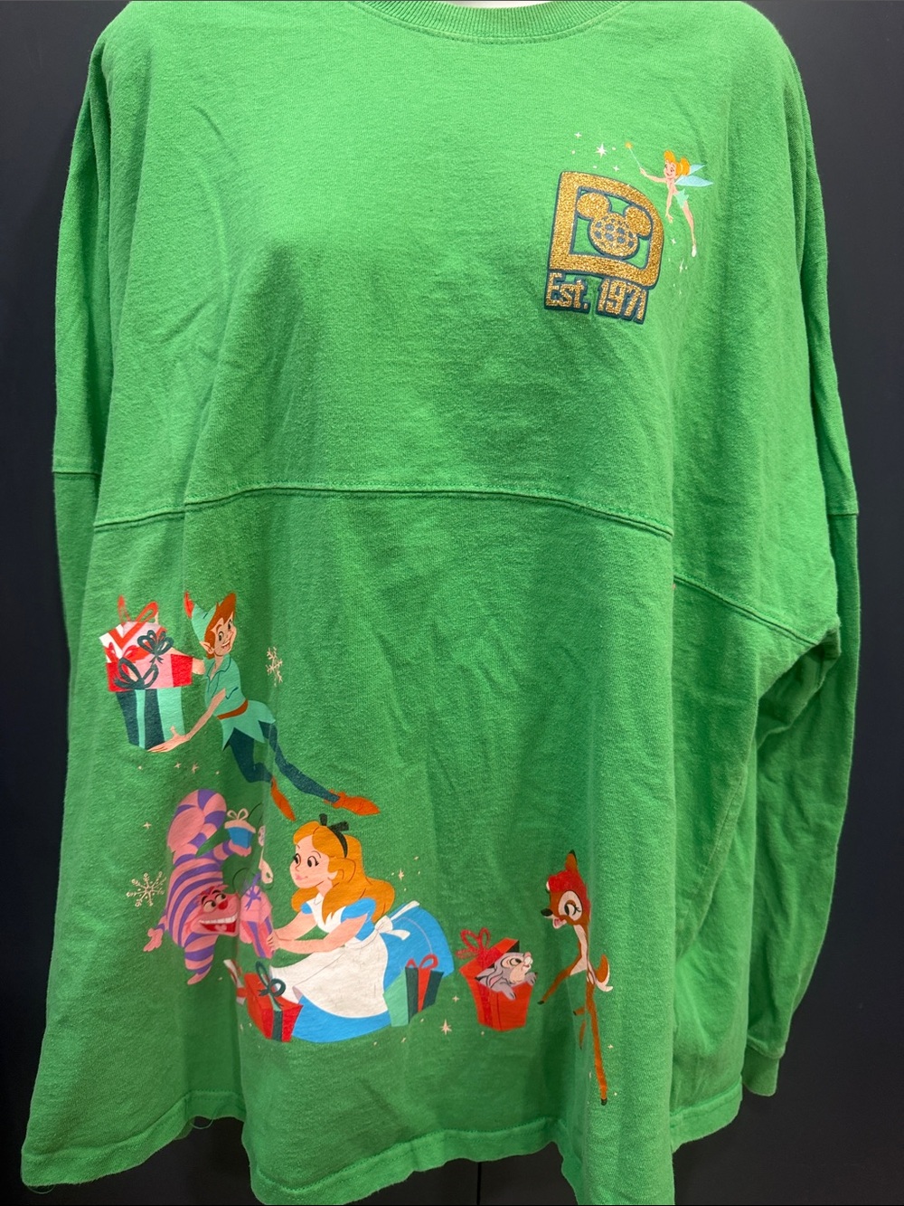 Disney spirit jersey adult Christmas edition 2xl